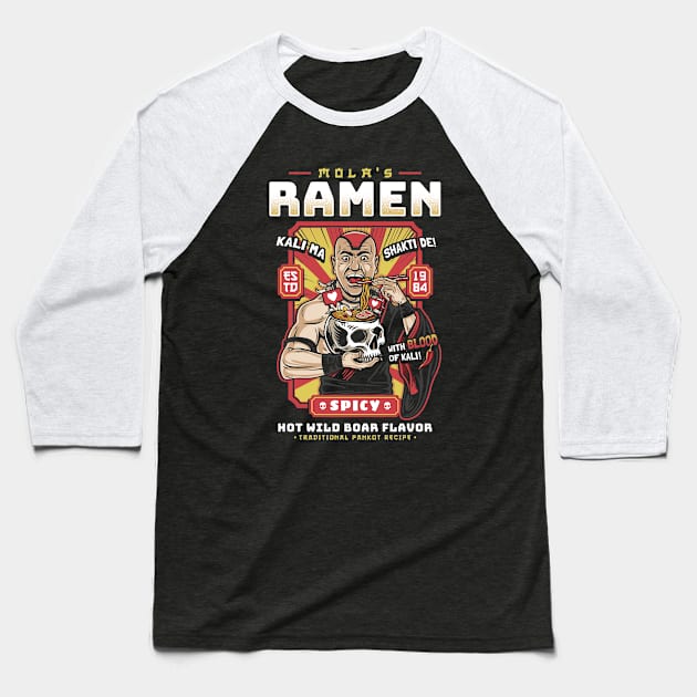 Ramen of Doom Baseball T-Shirt by Olipop